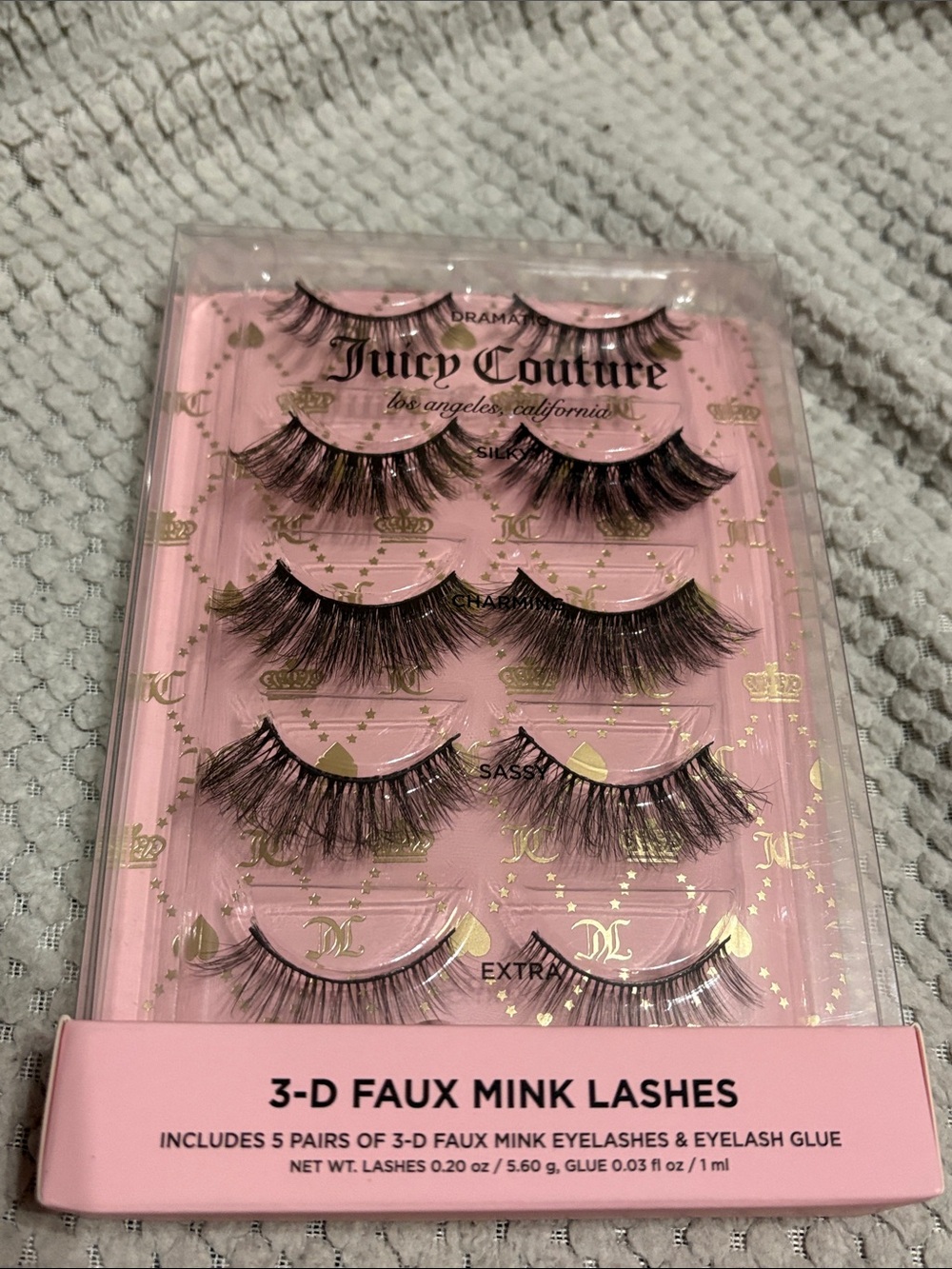 Juicy Couture 3-D Faux Mink Lashes Set
